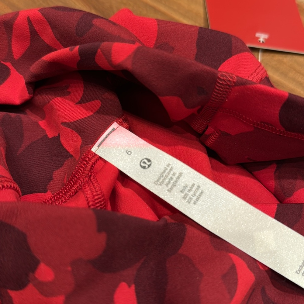 New Year lululemon Align High-Rise Pant 23” Rabbit Red size 6 NWT - Picture 5 of 6